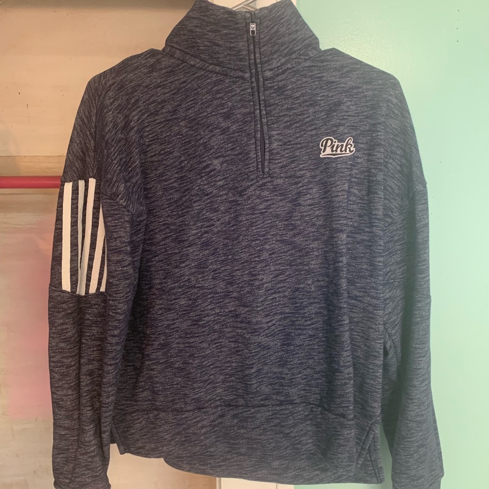 Navy Blue Victoria’s Secret Pink Hoodie